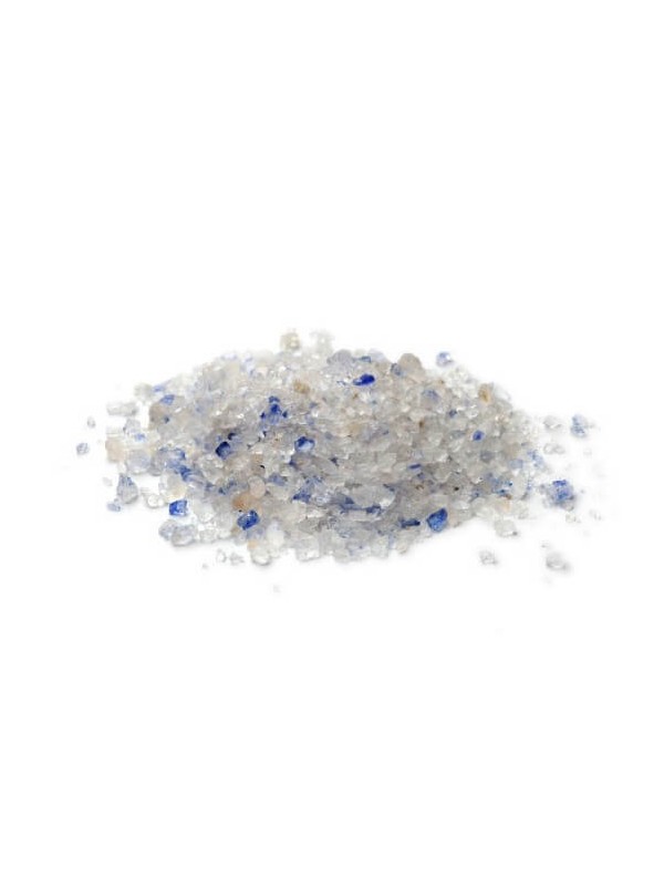 sel bleu de perse en cristaux pour moulin