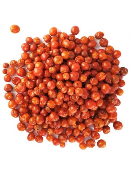 Piments tepin ou chiltepin entiers (billes rouges)