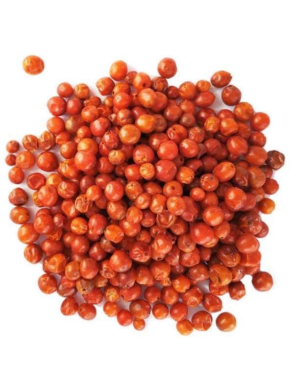 Piments tepin ou chiltepin entiers (billes rouges)