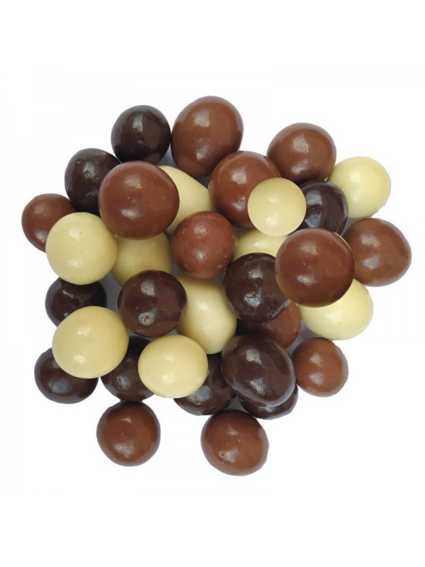 Noisettes enrobées au chocolat