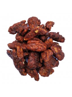 Noix de pécan caramélisées