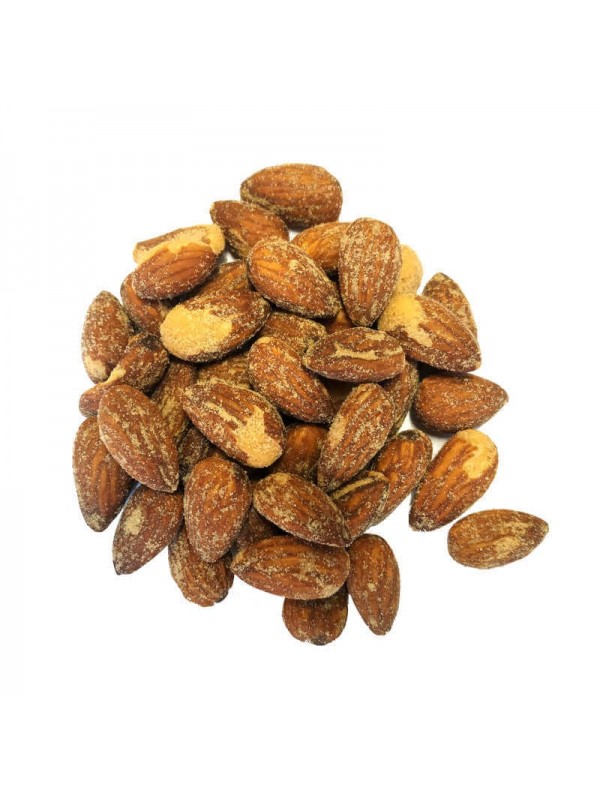 Amandes fumées et salées