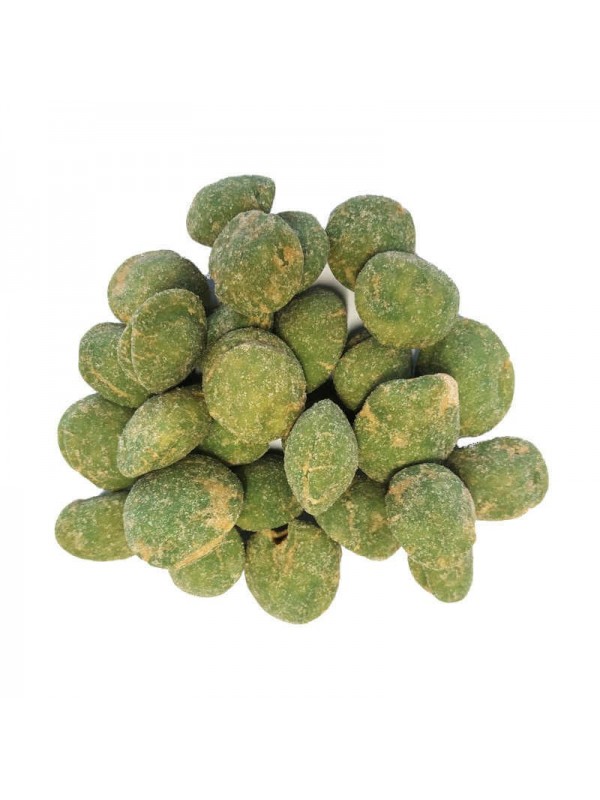 Cacahuètes enrobées au wasabi