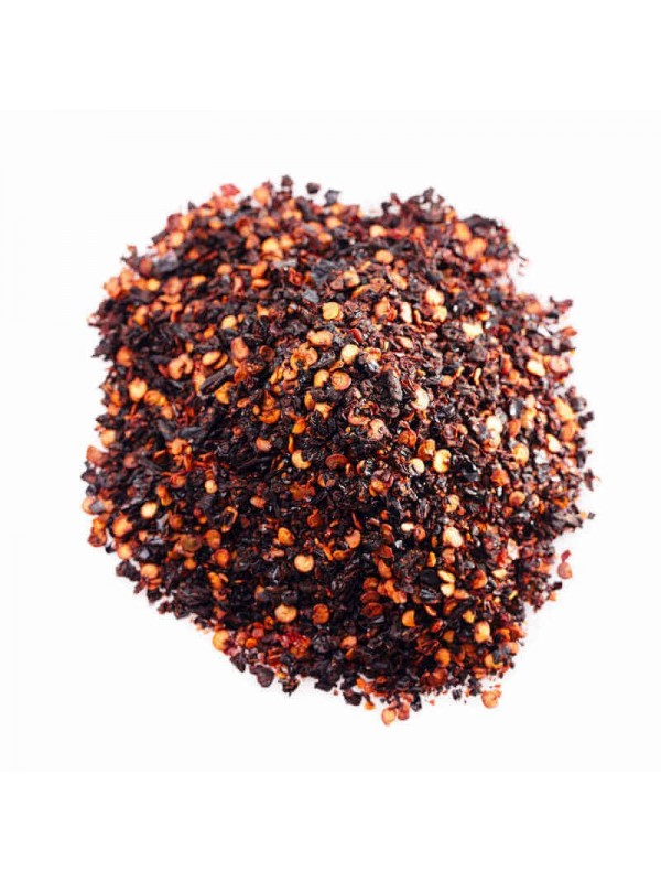 Piment chipotle fumé en flocons