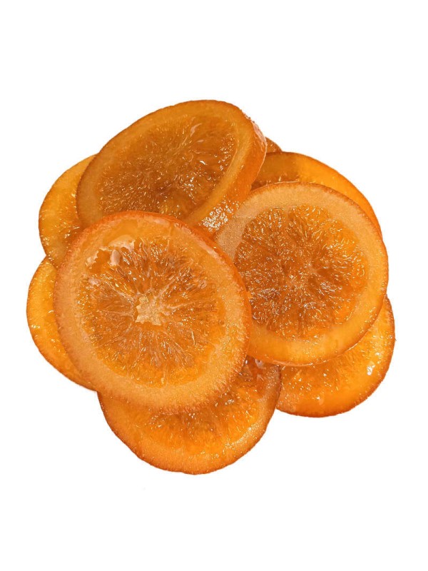 Rondelles d'orange confite