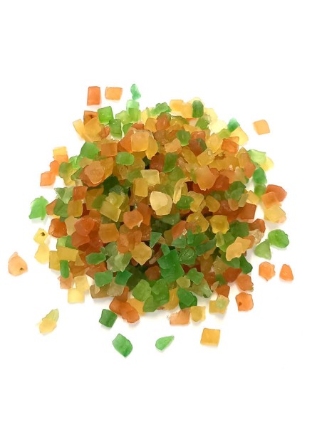 Cubes de papaye confite