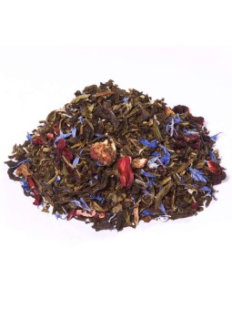 Thé oolong grenade hibiscus