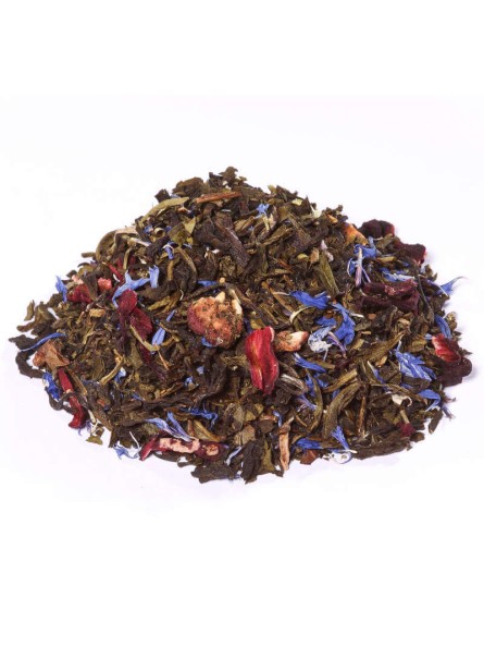 Thé oolong grenade hibiscus