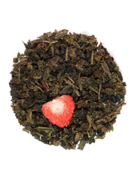 Thé Oolong fraise BIO
