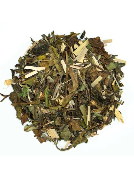 Thé blanc gingembre menthe Bio