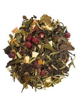Thé blanc pamplemousse citron bio