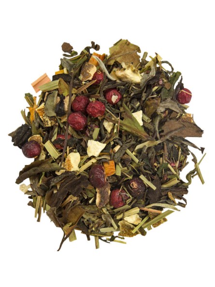 Thé blanc pamplemousse citron bio