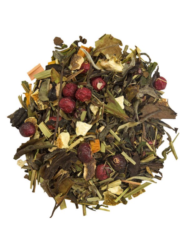 Thé blanc pamplemousse citron bio