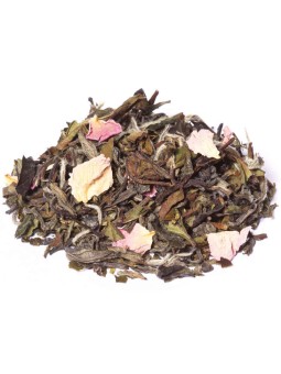 Thé blanc parfumé groseille framboise Bio