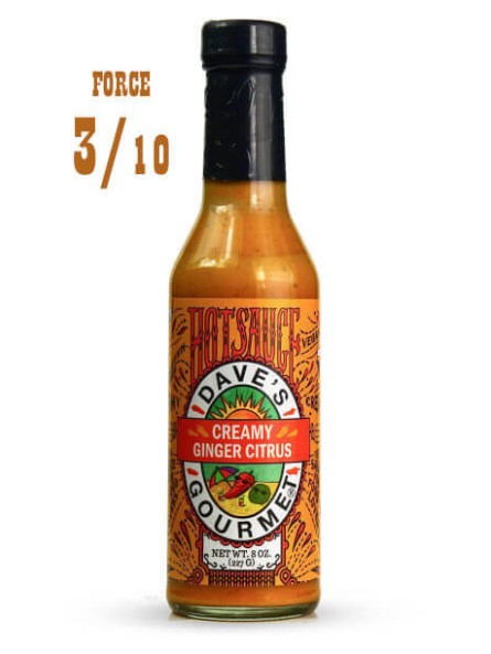Dave's sauce creamy gingembre citron - Achat et usage