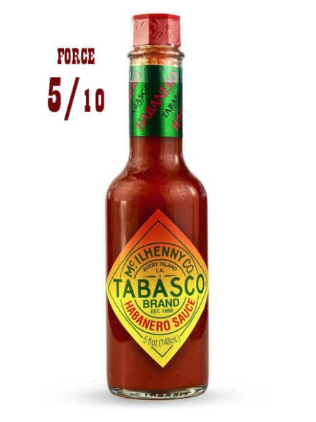 Tabasco Habanero sauce piquante