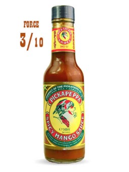 Sauce Pickapeppa à la mangue de la Jamaique