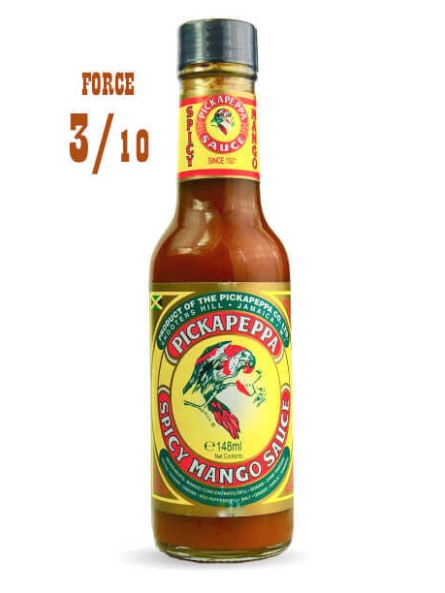 Sauce Pickapeppa à la mangue de la Jamaique