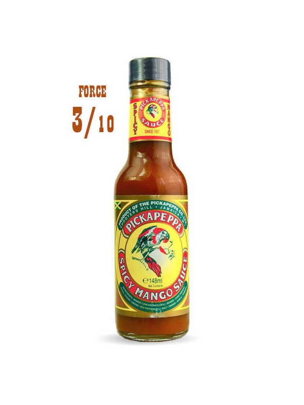 Sauce Pickapeppa à la mangue de la Jamaique
