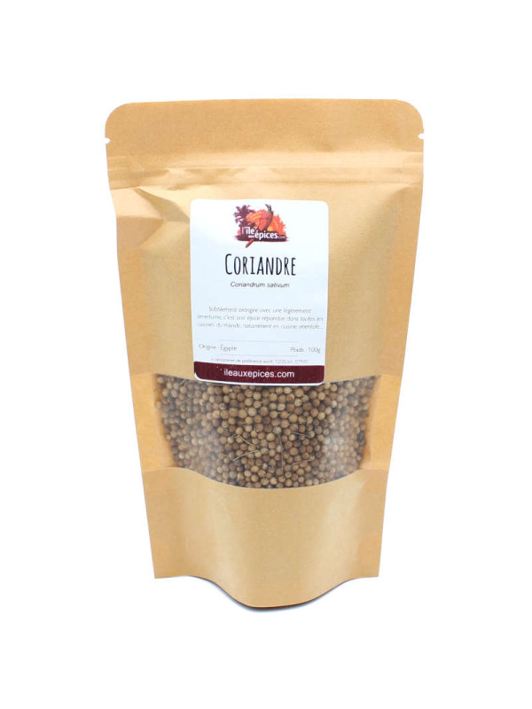 Sachet de coriandre en graines
