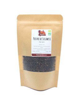 Sachet de Poivre noir de Sulawesi