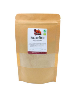 Sachet de maca jaune du pérou bio