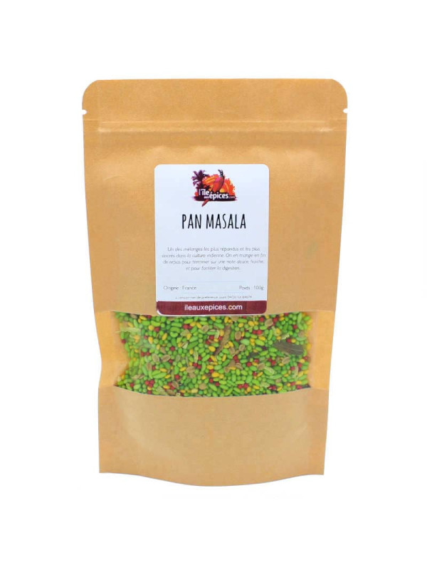 Sachet de Pan masala vert