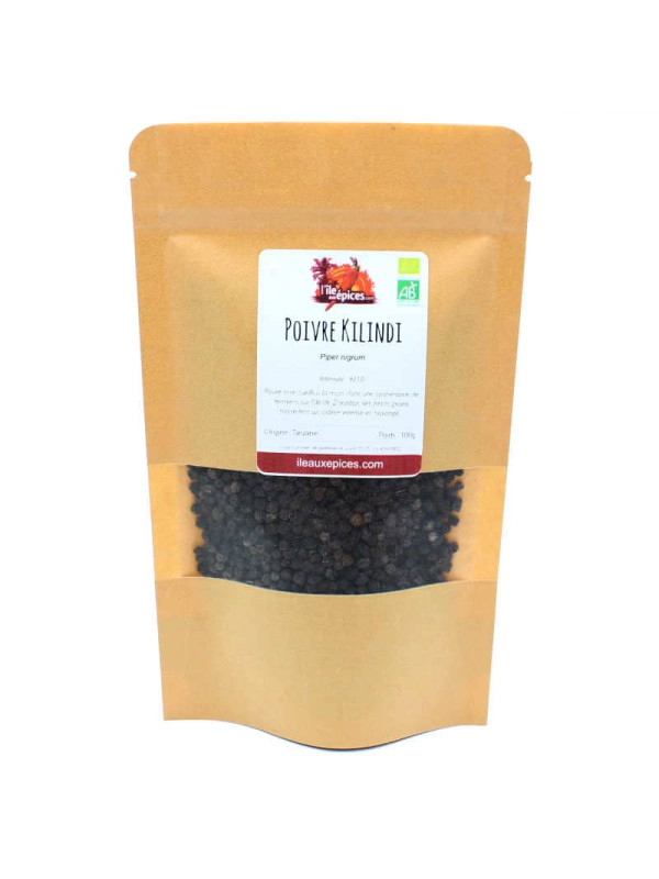 Sachet de Poivre Kilindi bio