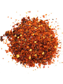 Piment chipotle fumé en flocons