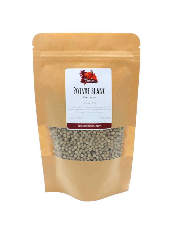 Sachet de Poivre blanc en grains