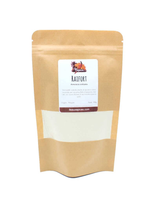 Sachet de raifort en poudre