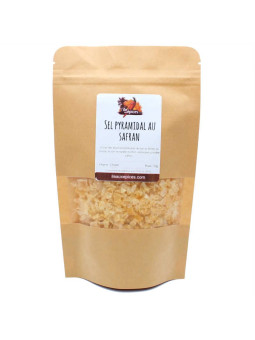 Sachet de sel pyramidal au safran