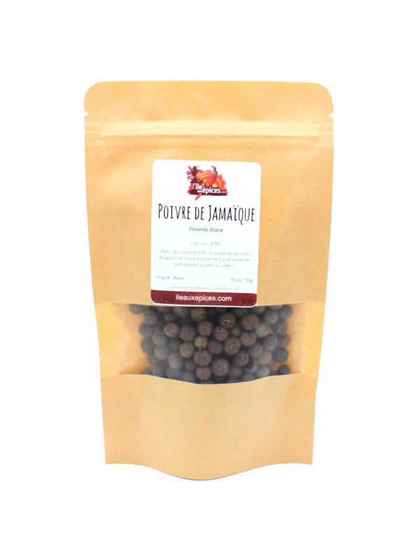 Sachet de piment de Jamaïque en grains