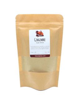 Sachet de gingembre en poudre