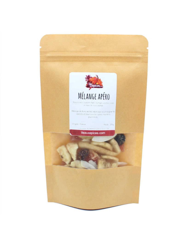 Sachet de Mélange fruits secs pour l'apéro