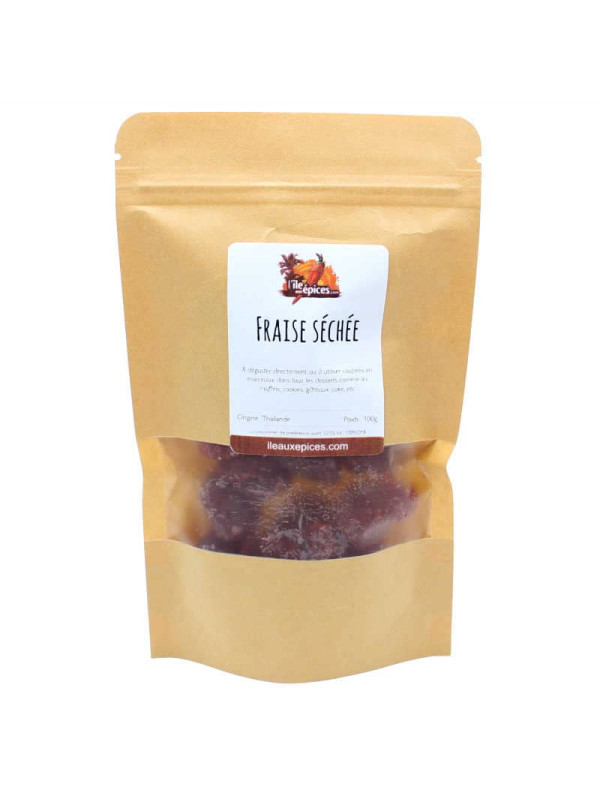 Sachet de Fraises séchées