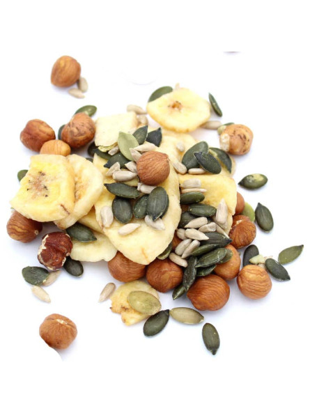 mélange fruits secs petit déjeuner