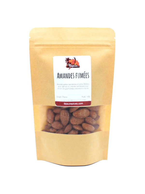Sachet d'amandes fumées pour l'apéro