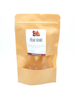 Sachet de pêches séchées