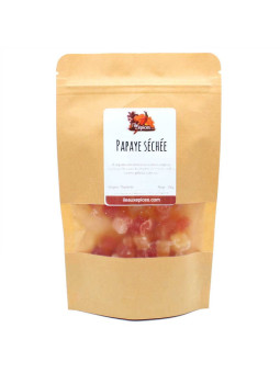 Sachet de papaye séchée