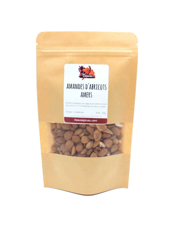 Sachet d'amandes d'abricots amers sauvages