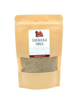 Sachet de Sucre roux aromatisé à la vanille Bourbon