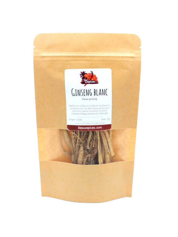 Sachet de Racines de ginseng blanc