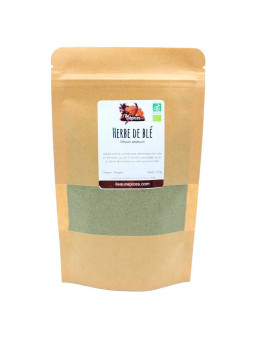 Sachet d'Herbe de blé en poudre crue