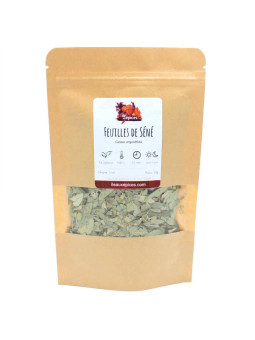 Sachet de Feuilles de séné séchées pour tisane et infusion