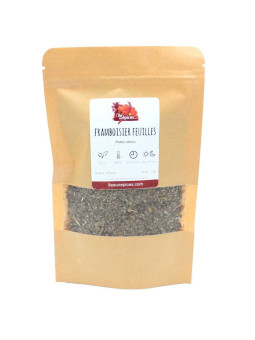 Sachet de feuilles de framboisier pour tisane