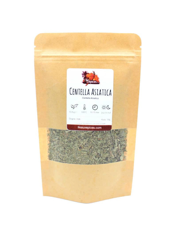 Sachet de Feuilles de centella asiatica séchées pour tisane