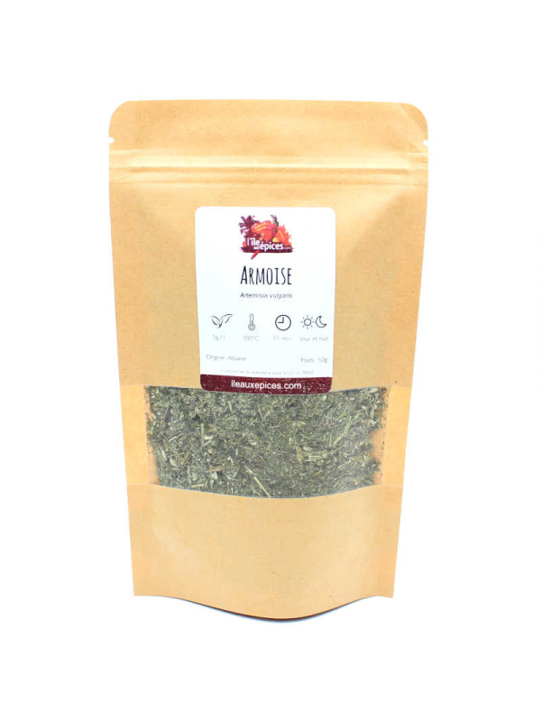 Sachet d'armoise séchée pour tisane