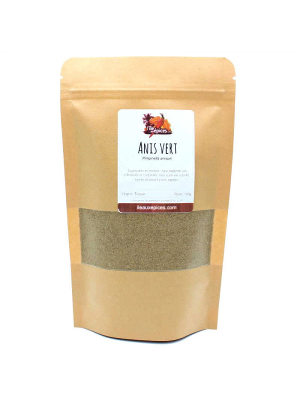 Sachet d'anis vert en poudre