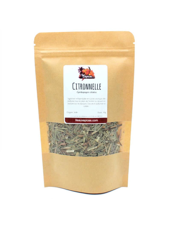 Sachet de citronnelle en baton